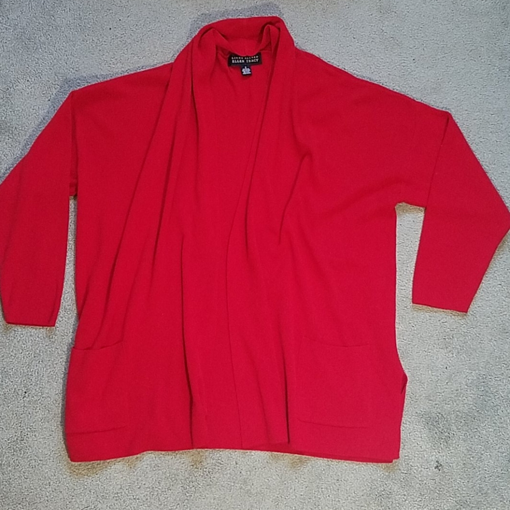 Vintage Linda Allard Ellen Tracy Cardigan X